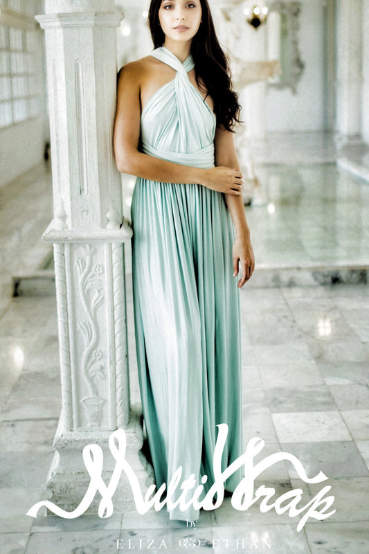 Pistachio Multi Wrap Dress
