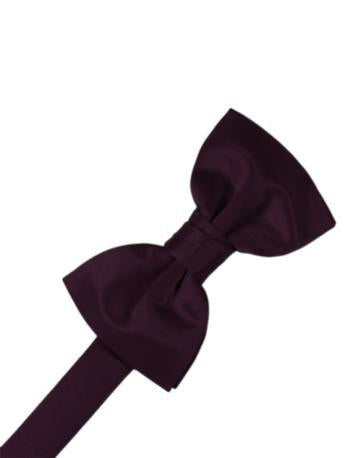 White Luxury Satin Bow Ties