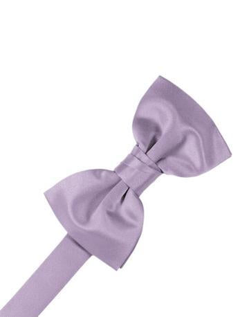 White Luxury Satin Bow Ties