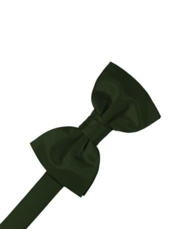 White Luxury Satin Bow Ties