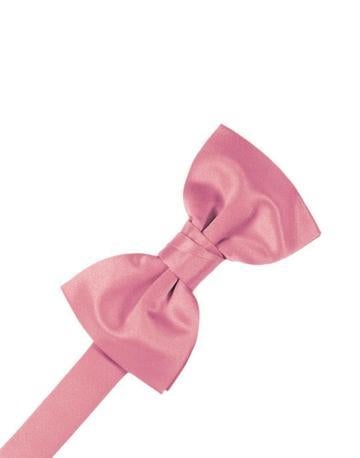 Guava Luxury Satin Bow Ties