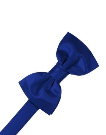 Royal Blue Luxury Satin Bow Ties