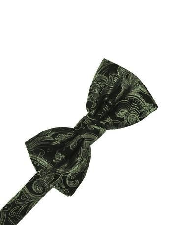 Sage Tapestry Bow Tie