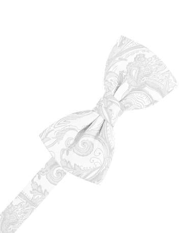 Ivory Tapestry Bow Ties