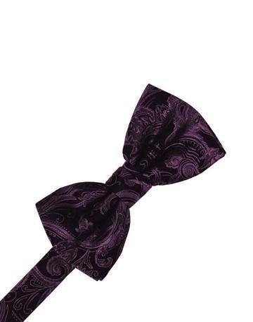 Periwinkle Tapestry Bow Tie