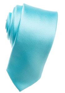 Turquoise Tone on Tone Necktie