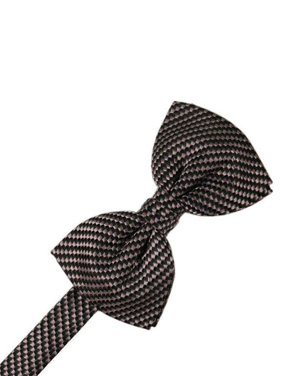 Lavender Venetian Pin Dot Bow Tie