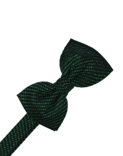 Platinum Venetian Pin Dot Bow Tie