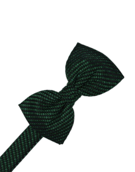 Ivory Venetian Pin Dot Bow Tie