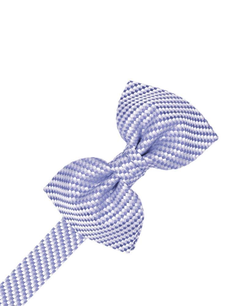Lavender Venetian Pin Dot Bow Tie