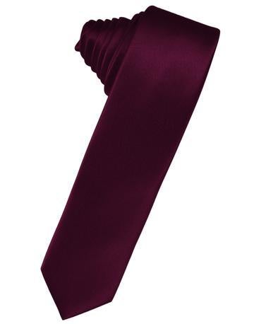 Mermaid Luxury Satin Skinny Necktie
