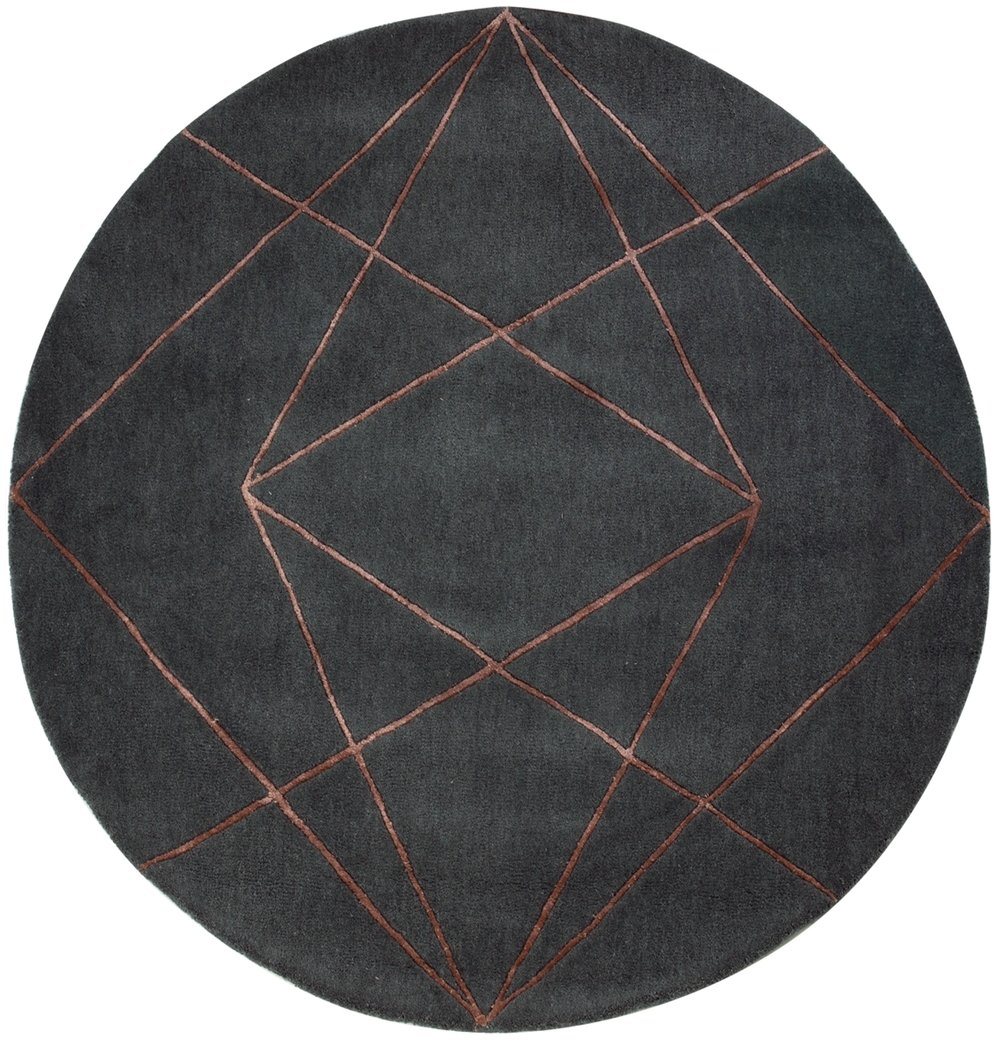 Round Area Rug - Balearic Rug - Moss