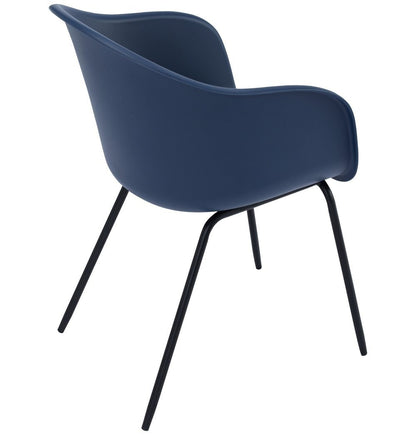 Colleen Dining Armchair - Midnight Blue - GFURN
