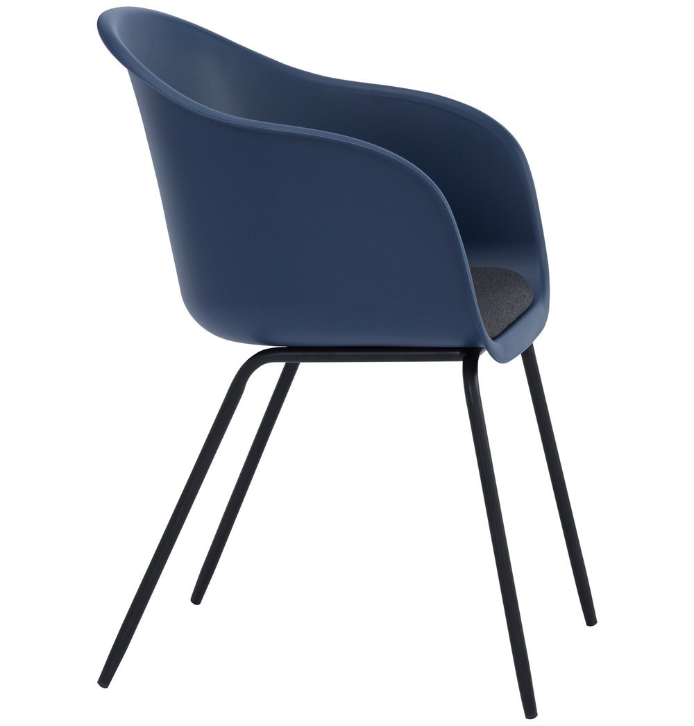 Colleen Dining Armchair - Midnight Blue - GFURN