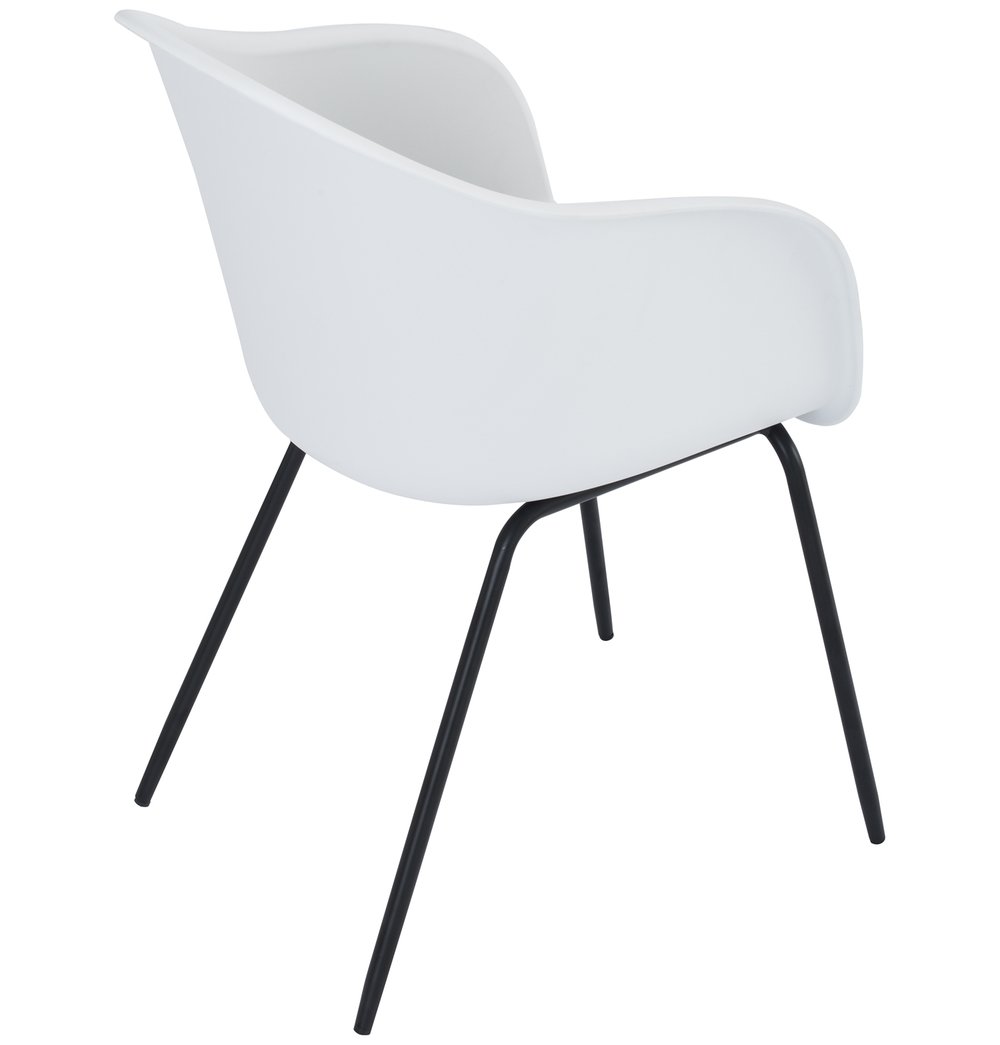 Colleen Dining Armchair - White - GFURN