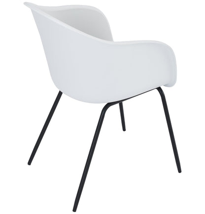 Colleen Dining Armchair - White - GFURN