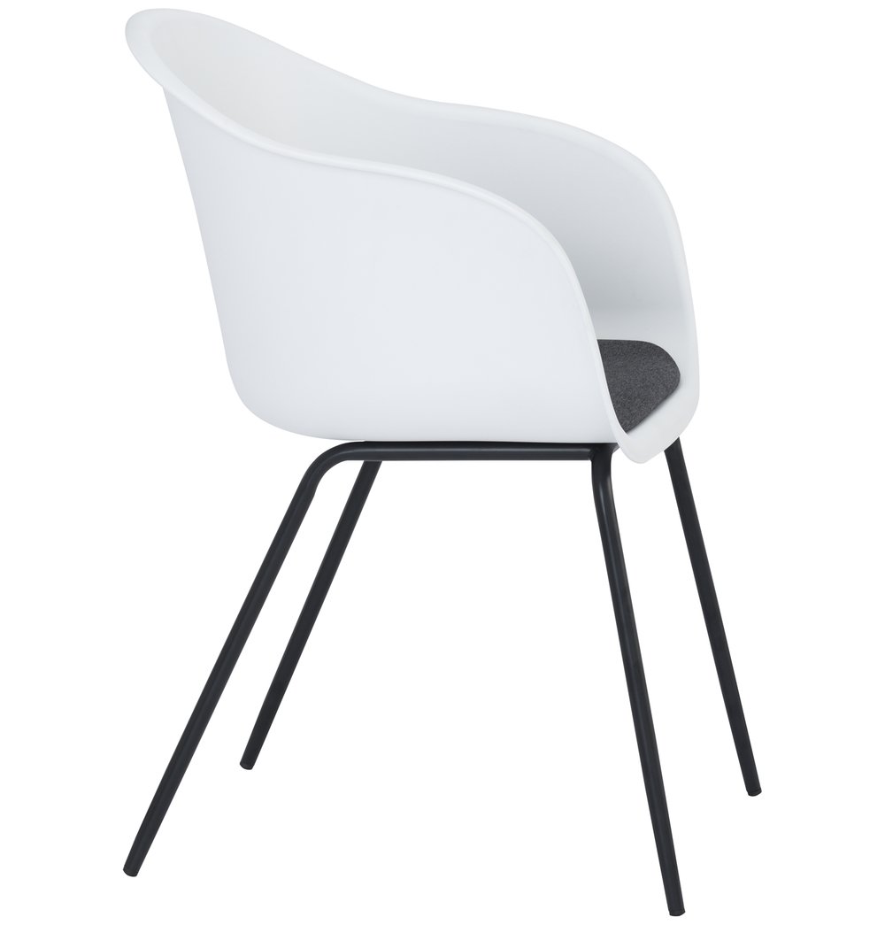 Colleen Dining Armchair - White - GFURN