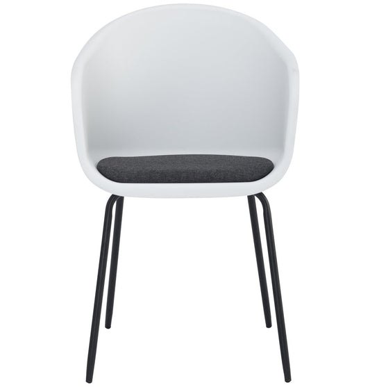 Colleen Dining Armchair - White - GFURN