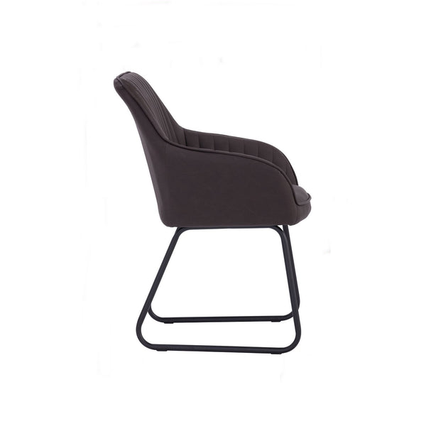 Ekon Armchair - Brunette - GFURN