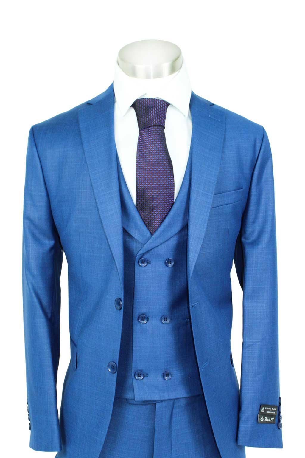 Eleganza Platinum TUX-C Modern Fit Tuxedo Tali Blue