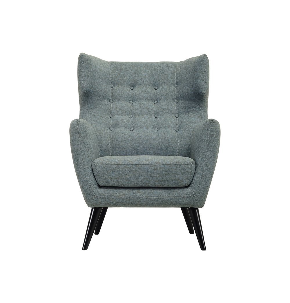 High Back Accent Chair - Kanion Single Seater Lounge Chair - Whale