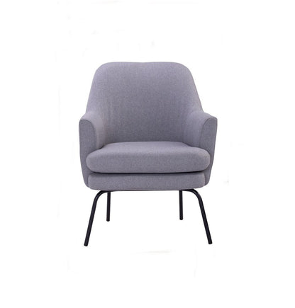 Lucian Lounge Chair - Pewter Grey - GFURN