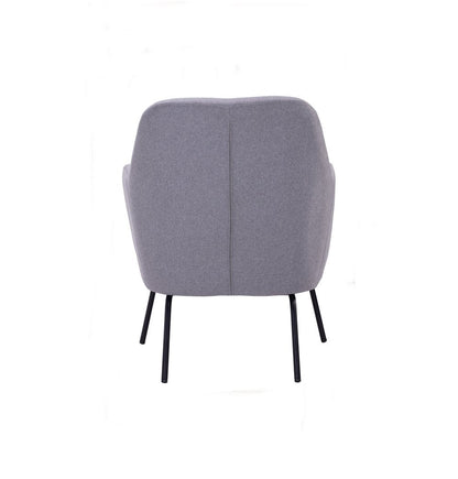 Lucian Lounge Chair - Pewter Grey - GFURN