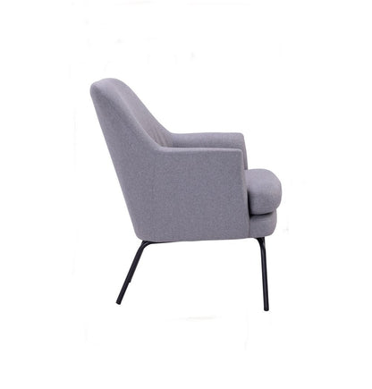 Lucian Lounge Chair - Pewter Grey - GFURN