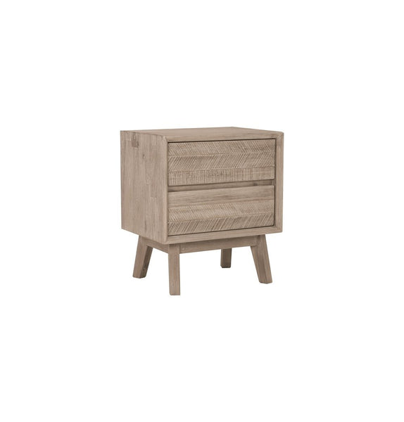 Madrid 2-Drawer Bedside Table/Nightstand - GFURN