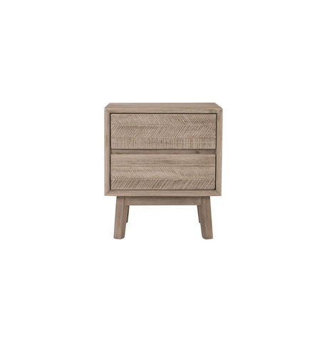 Madrid 2-Drawer Bedside Table/Nightstand - GFURN