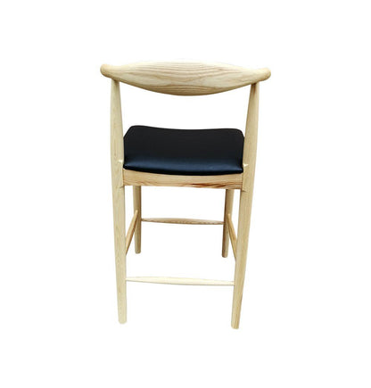 Myson Counter Stool - Ash & Black Seat - GFURN