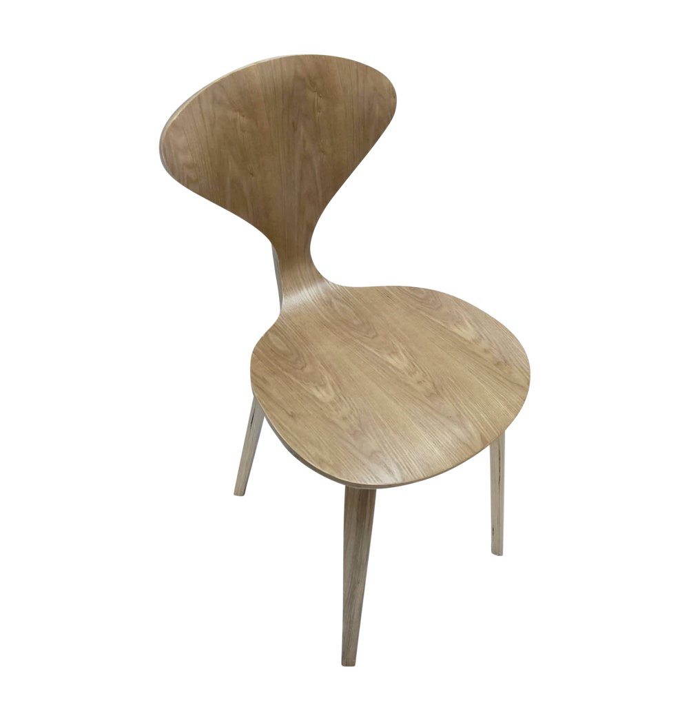 Mid Century Plywood Chair - Norman Side Chair - Ash