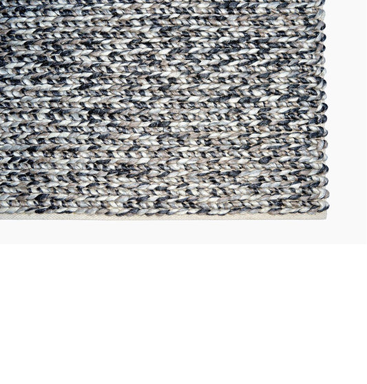Ojas - Handmade Wool Braided Rug - GFURN
