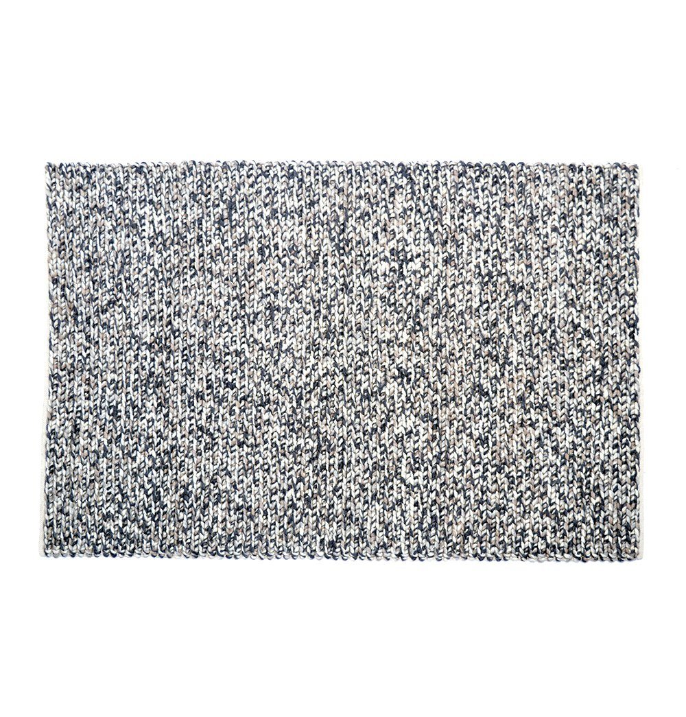 Ojas - Handmade Wool Braided Rug - GFURN
