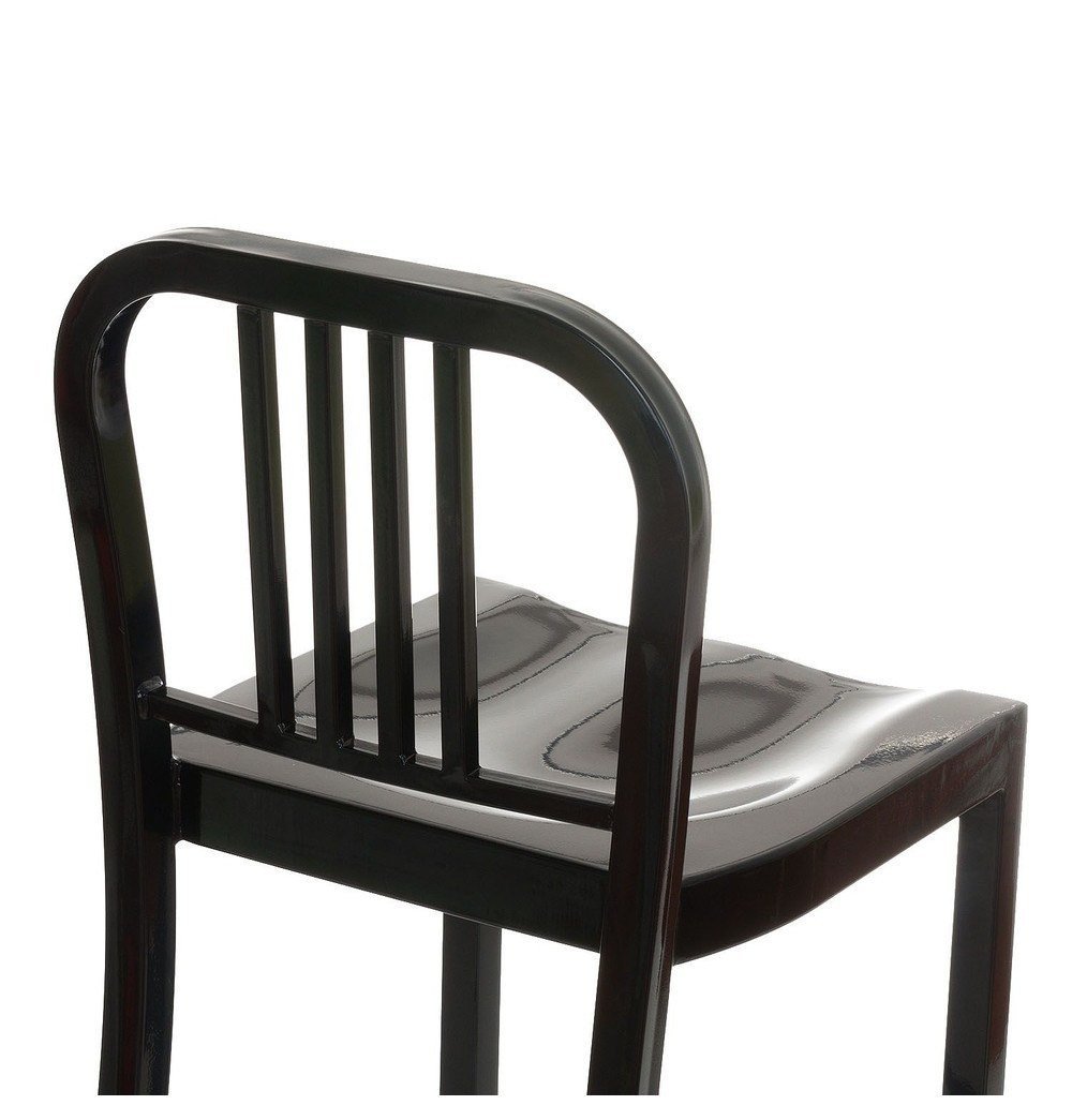 Black Metal Barstool - Oliver Bar Stool - Black