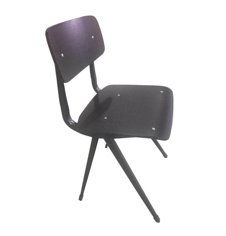 Rika Chair - Black Seat/Back & Black Frame - GFURN