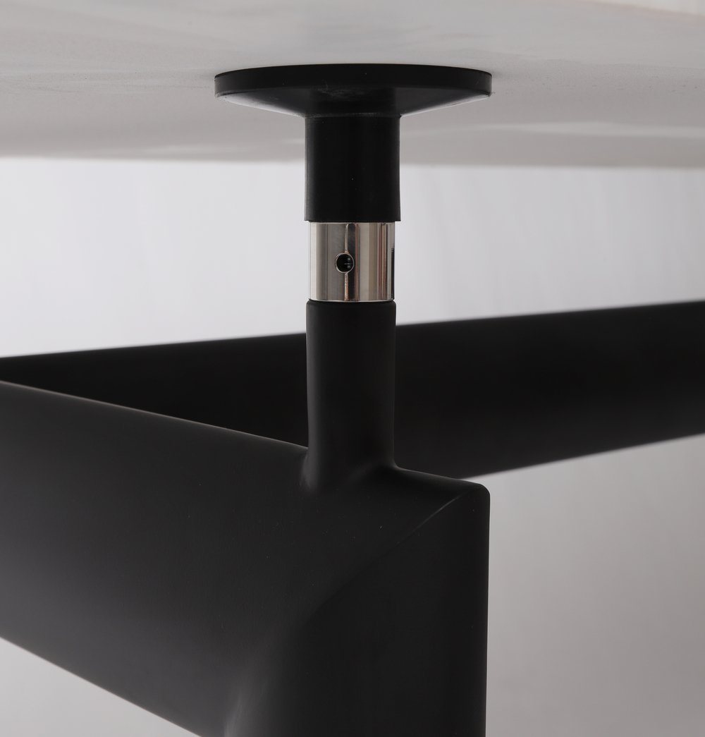 White Marble Dining Table - Roland Dining Table - Marble Top