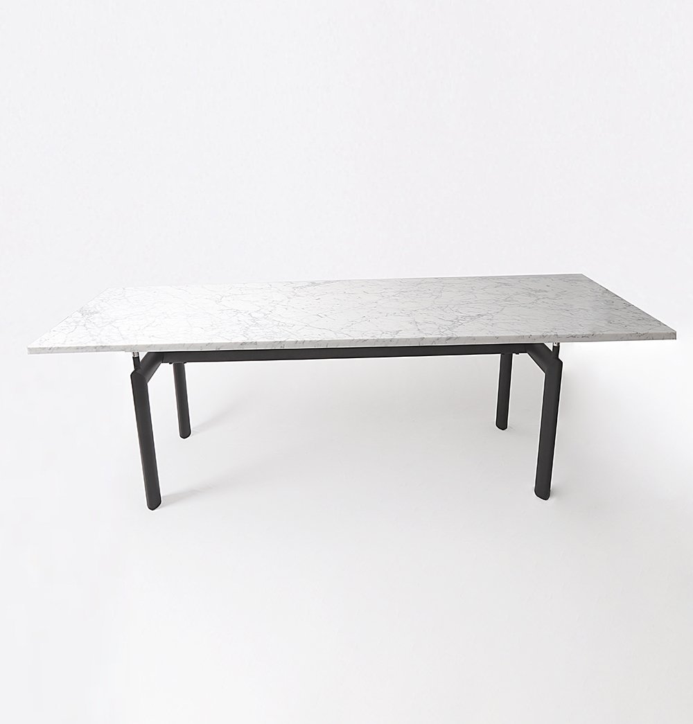 White Marble Dining Table - Roland Dining Table - Marble Top