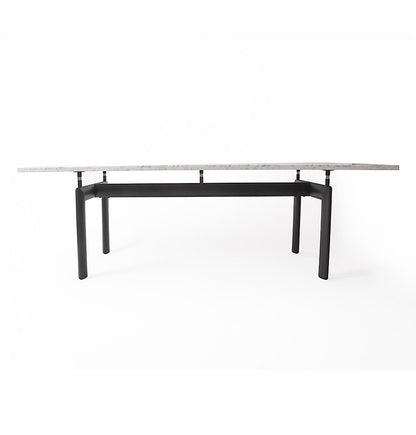 White Marble Dining Table - Roland Dining Table - Marble Top
