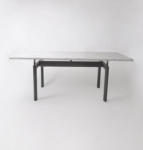 White Marble Dining Table - Roland Dining Table - Marble Top