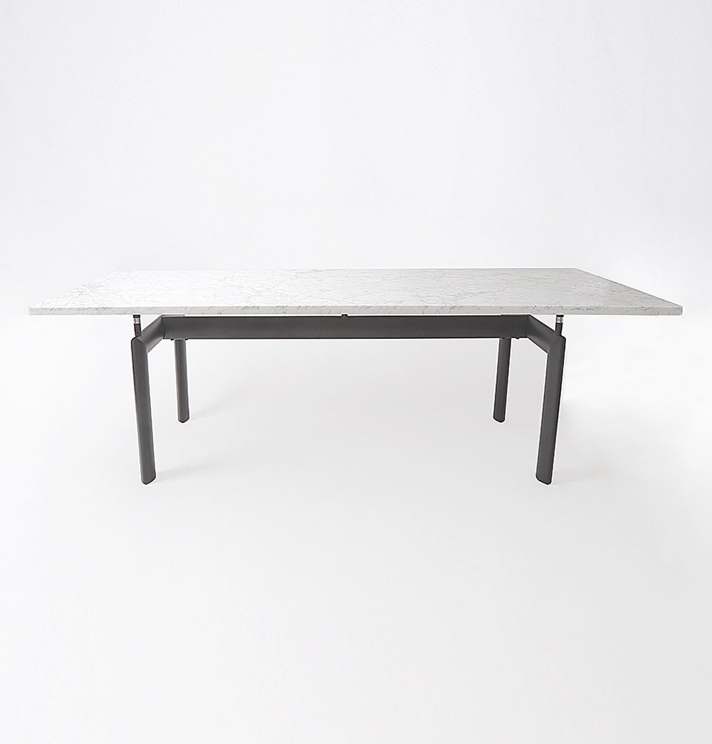 White Marble Dining Table - Roland Dining Table - Marble Top