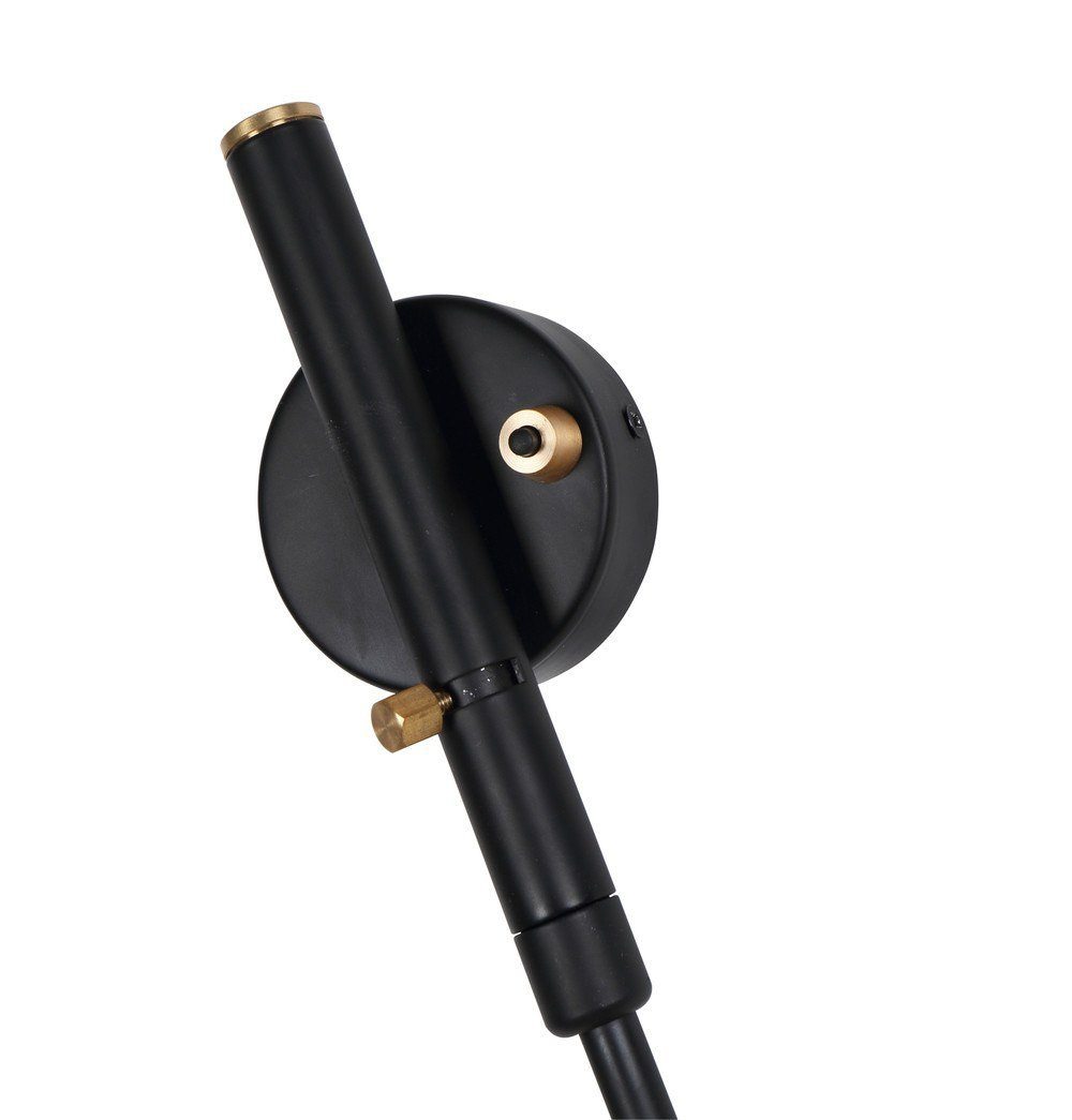 Sergio One Straight Arm Sconce Wall Lamp - GFURN