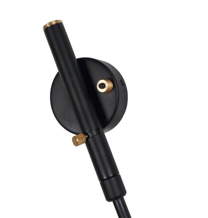 Sergio One Straight Arm Sconce Wall Lamp - GFURN