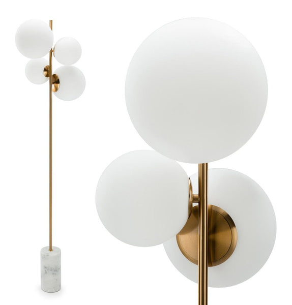 Soili Marble Floor Lamp - FLOOR LAMP - GFURN