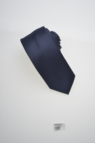 Navy Solid Modern Neckties