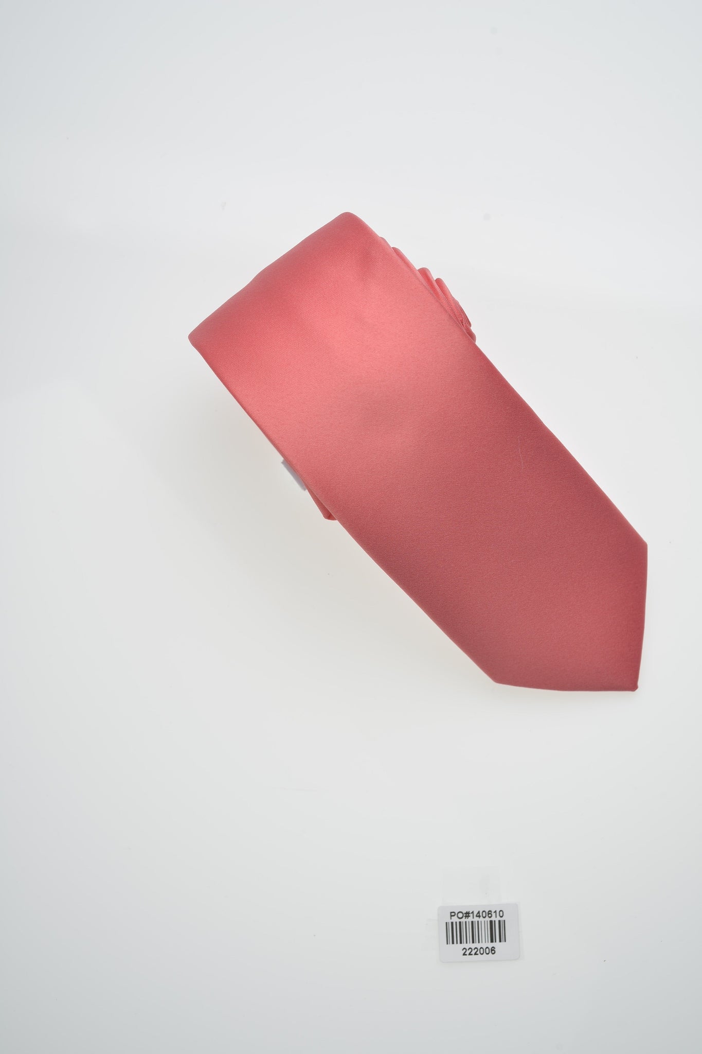 Coral Solid Modern Neckties