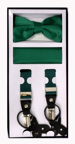 Suspender Set Emerald