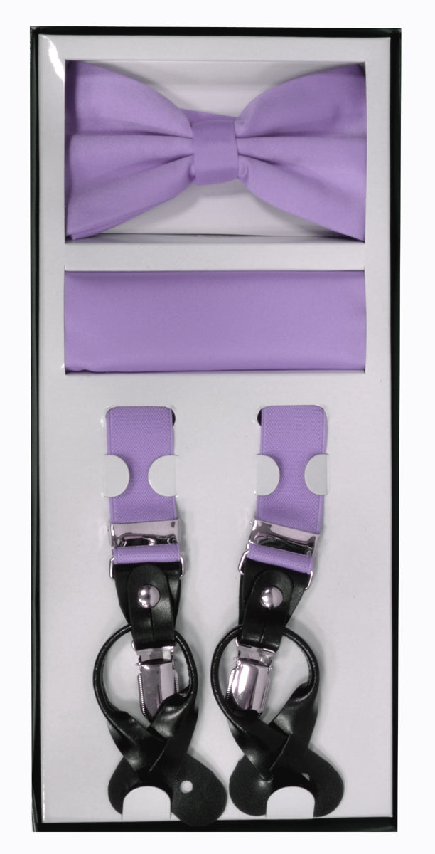 Suspender Set Lavender