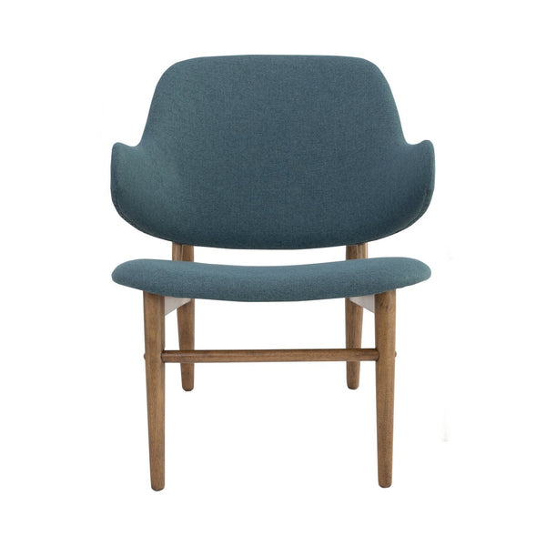 Vezel Lounge Chair - Nile Green & Cocoa - GFURN